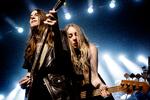 To af de tre søstre i bandet Haim under en koncert i Vega i København. Arkivfoto Daniel Hjorth