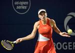 Caroline Wozniacki var i sin seneste kamp mod den polske teenager Iga Swiatek foran 3-0 i tredje sæt, men alligevel kunne hun ikke køre sejren hjem på sin store rutine. Den ellers sejrsvante dansker skal nu lede efter formen i Cincinnati, der er sidste optakt til US Open.
   Foto: John E. Sokolowski/Ritzau Scanpix