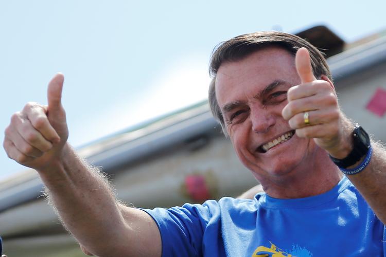 Efter Jair Bolsonaro i januar blev præsident i Brasilien er landets afskovning vokset med 39 procent sammenlignet med samme periode sidste år.  Foto: Adriano Machado/Ritzau Scanpix