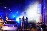 Natten til  14. juli blev fodboldspiller Jens Stages lejlighed i Aarhus udsat for hærværk og brandstiftelse. En genstand blev kastet ind gennem en rude, og efterfølgende opstod der en mindre brandskade i lejligheden. Nu er tre personer anholdt i sagen. Foto: Presse-fotos.dk/Ritzau Scanpix