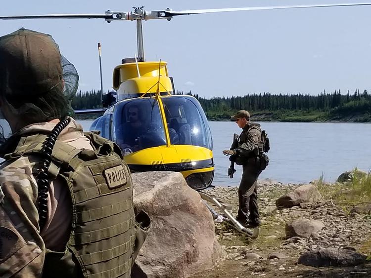 Royal Canadian Mounted Police eftersøgte i flere uger 19-årige Kam McLeod og 18-årige Bryer Schmegelsky, der var på flugt og mistænkt for tre drab. Foto: Handout/Ritzau Scanpix