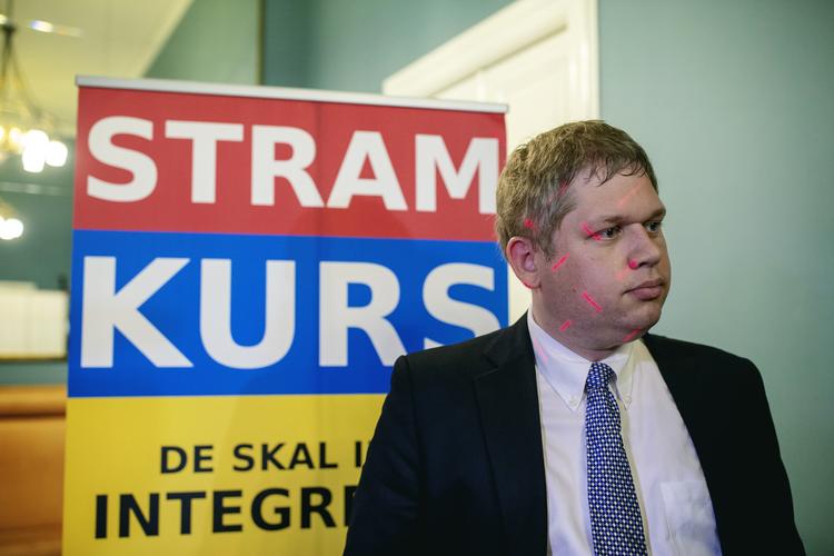 Partileder Rasmus Paludan fik under folketingsvalget stor  medieopmærksomhed i forbindelse med en række demonstrationer.
 
 
   Foto: Miriam Dalsgaard/POLFOTO