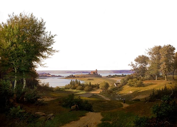 Illustration Andreas Juuel (1816-1888), omkring 1846