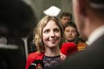 Rina Ronja Kari har fået job som Public Affairs-konsulent hos den erhvervsdrivende fond Dansk Standard. Foto: Jens Hartmann Schmidt/POLFOTO