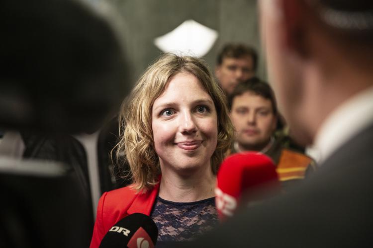 Rina Ronja Kari har fået job som Public Affairs-konsulent hos den erhvervsdrivende fond Dansk Standard. Foto: Jens Hartmann Schmidt/POLFOTO