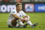 Viktor Fischer var en af mange FCK'ere, der brændte fra 11-meter-pletten.  Foto: Jens Dresling/POLFOTO