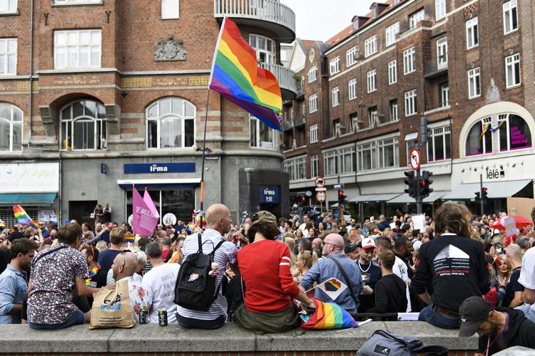Pride afsluttes lørdag med et optog fra Frederiksberg til Københavns Rådhus. Paraden begynder klokken 13. Foto: Philip Davali/DAVALI PHILIP