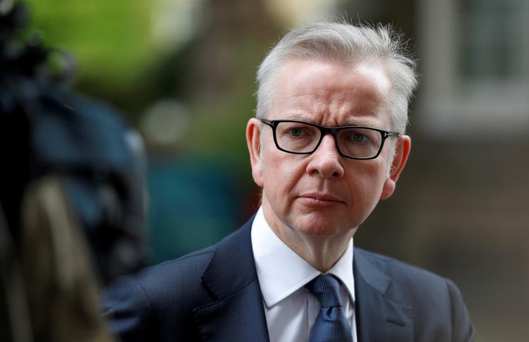 
 »Der er taget vigtige skridt de seneste tre uger for at fremskynde brexit-planlægningen«, skriver ministeren Michael Gove på Twitter. Foto: Peter Nicholls/Ritzau Scanpix