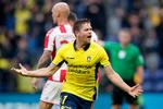 Dominik Kaiser leverede atter en fornem præstation, da Brøndby slog AaB i søndagens sene Superliga-kamp.
   Foto: Jens Dresling/POLFOTO