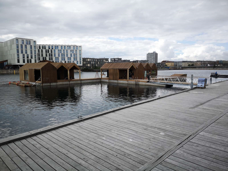 Se, hvor det flyder. Det nye aktivitetshus i Nordhavn er klar til indvielse. 