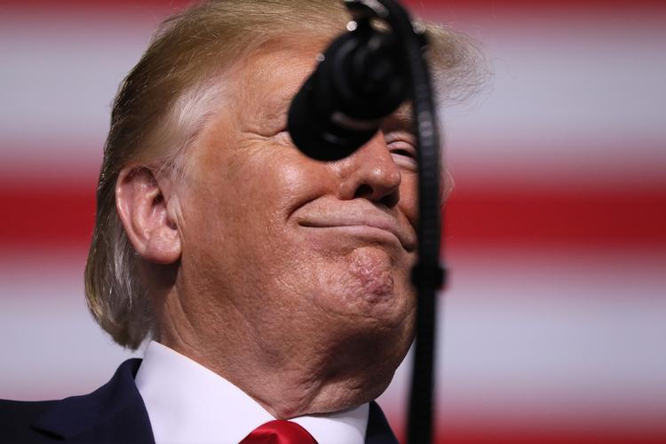 Grotesk. Uforskammet. Utilladelig. Sådan lyder danske politikeres beskrivelse af Donald Trumps opførsel i forbindelse med aflysningen af statsbesøget i Danmark   Foto: Jonathan Ernst/Ritzau Scanpix