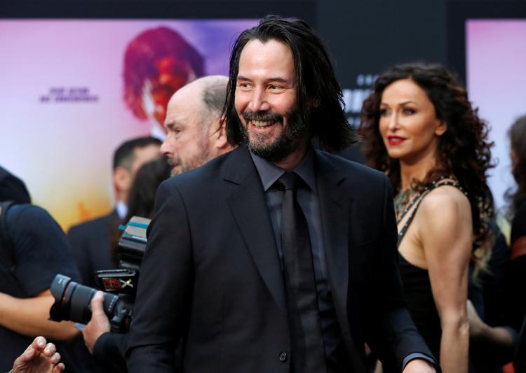 Keanu Reeves lærte kampsport, da han skulle indspille den første Matrix-film. Det er også evnerne som slagsbror, der for alvor har givet ham et come back i filmene om den hævngerrige John Wick.
   Foto: Mario Anzuoni/Ritzau Scanpix