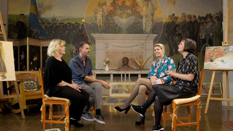 Første udgave af 'Åndernes hus i Norden' var fra Carl Larssons hus i Sverige. Foto: DR
