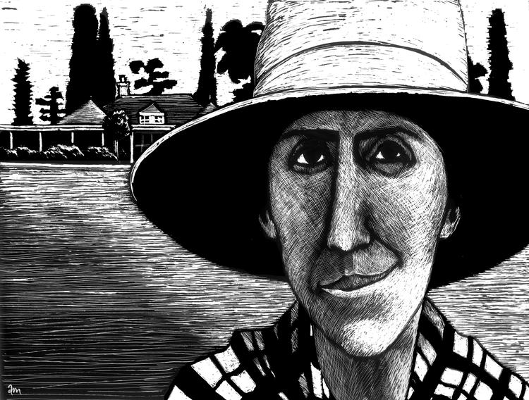 Arkivtegning Anne-marie Steen Petersen