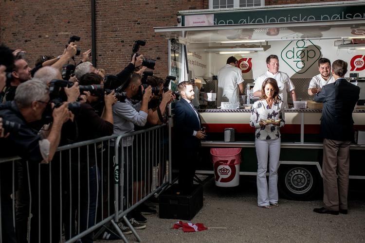 Copenhagen Cooking løber 23. august til 1. september med events byen over. Fotoet her er fra 2016, hvor festivalen havde besøg af prinsesse Marie.
   Foto: Ivan Boll/POLFOTO
