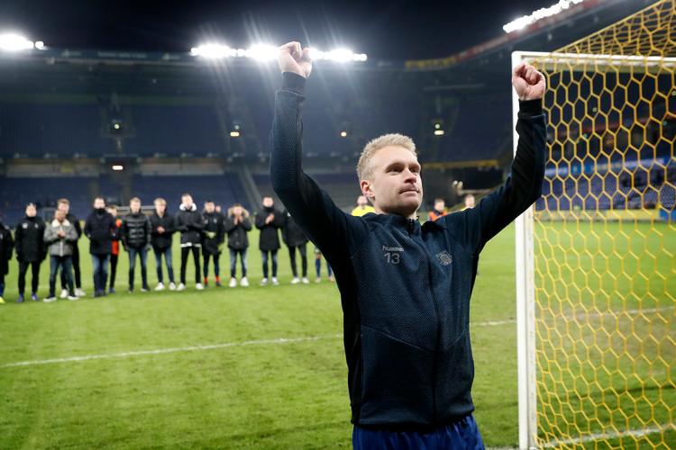 Johan Larsson har tidligere vinket farvel til sine mange fans i Brøndby, men nu kan de være på vej til at skulle byde ham velkommen tilbage. Foto: Jens Dresling/POLFOTO