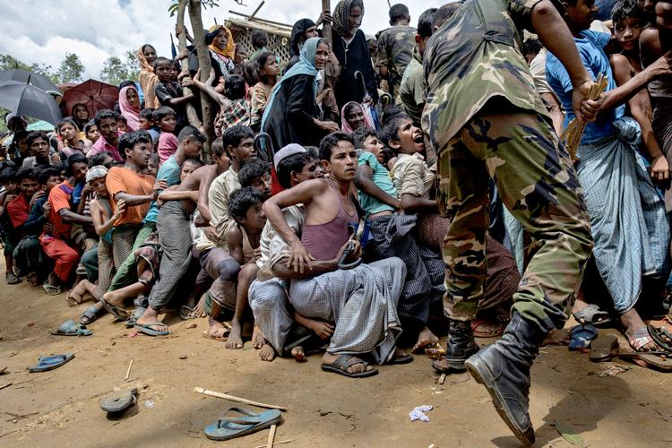 Siden Facebook blev beskyldt for at bære et medansvar for fordrivelsen af det muslimske mindretal fra Myanmar. Over 700.000 rohingyaer  er flygtet til Bangladesh.  Foto: Jacob Ehrbahn/POLFOTO