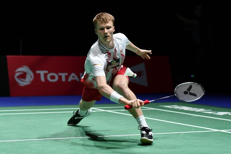 Anders Antonsen har ved VM bevist, at der er god grund til at have forventninger om OL-medaljer i Tokyo næste år.   Foto: Fabrice Coffrini/Ritzau Scanpix