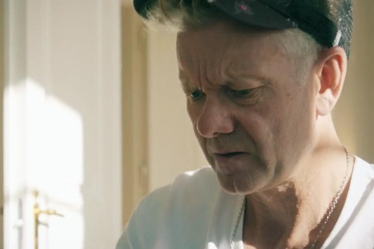 Casper Christensen spiller en ekstrem variant af sit alter ego fra serien 'Klovn'. Ikke noget rart menneske.  Foto: Screendump fra TV3