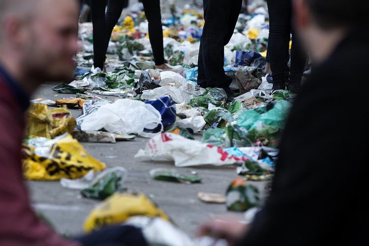 Regeringen vil nedbringe plastikforbruget. Plastindustrien kalder forslag for drastik. Foto: Finn Frandsen/POLFOTO