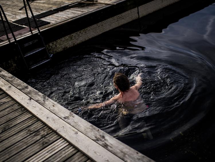 Der bliver gode muligheder for en badetur i denne uge, hvor temperaturerne når et godt stykke op over 25 grader. Foto: Jonas Olufson