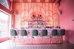 Den nyåbnede cocktailbar Blush i Dronningens Tværgade er mere lyserød end de fleste. Foto: PR