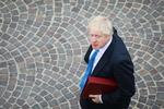 Storbritanniens premierminister Boris Johnson på vej til et møde i Biarritz i det syd-vestlige Frankrig under G7-topmødet 2019. Photo by Ludovic Marin / AFP. Foto: Ludovic Marin/Ritzau Scanpix