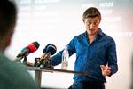 Jon Dahl Tomasson er fortrøstningsfuld før Danmarks  EM-kvalifikationskampe mod Gibraltar og Georgien, fortalte han, da han mandag offentliggjorde truppen.  Foto: Niels Christian Vilmann/Ritzau Scanpix