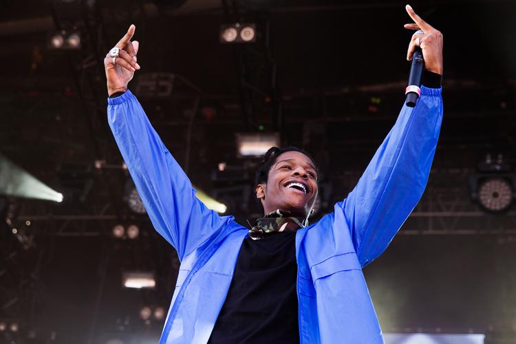 A$AP Rocky på Northside Festival i Aarhus, 2014. Arkivfoto Gregers Tycho