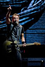 Her spiller Bruce Springsteen i Parken tilbage i 2016. Foto: Joachim Adrian/POLFOTO