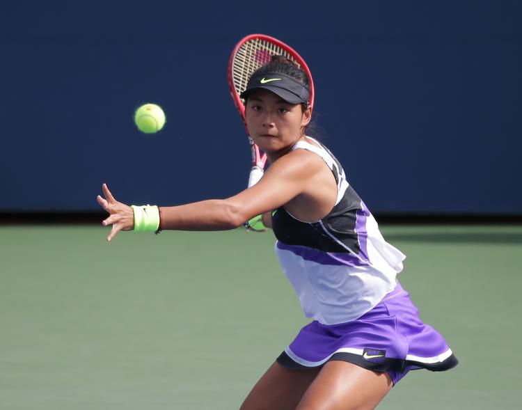 Yafan Wang er en af rigtig mange kinesere på WTA Touren, og hun har gjort det godt i denne sæson.
   Foto: Jerry Lai/Ritzau Scanpix
