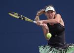 Caroline Wozniacki måtte grave dybt, da hun tirsdag aften og natten til onsdag spillede sig videre til 2. runde af US Open.  
   Foto: Jerry Lai/Ritzau Scanpix