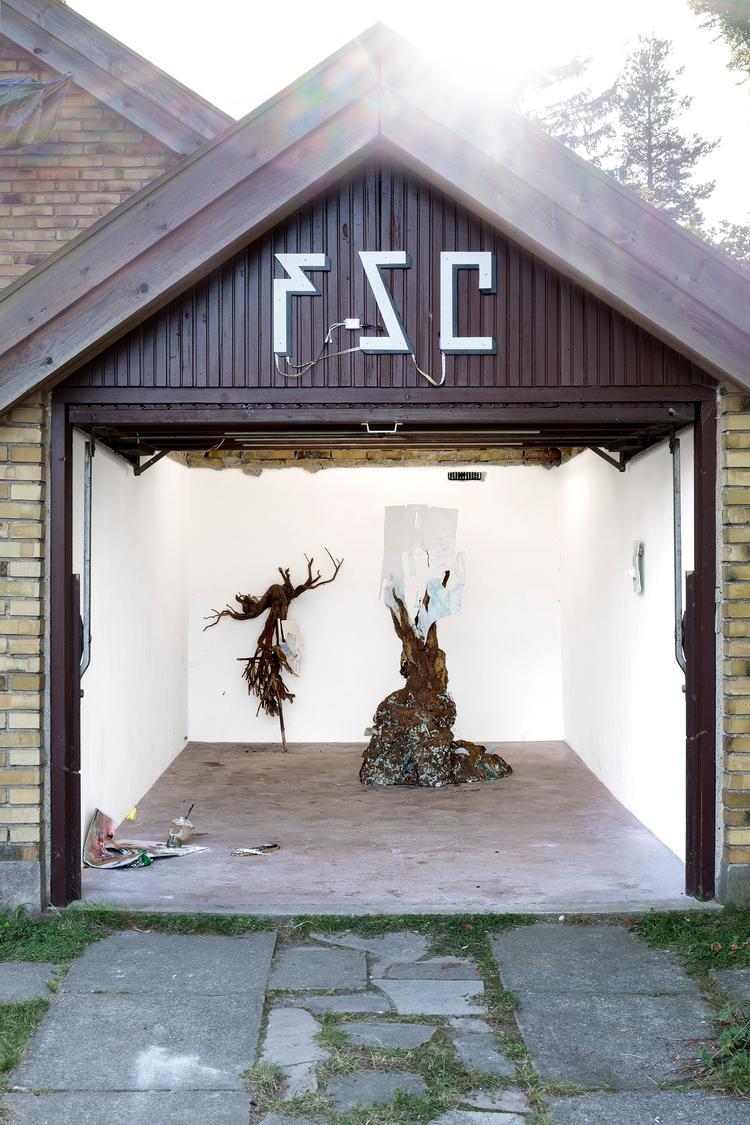 I et parcelhuskvarter i Brønshøj huset en garage galleriet Future Suburban Contemporary. Foto: Presse