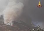
 Nyt vulkanudbrud på Stromboli.  Foto: Vigili del Fuoco/Ritzau Scanpix