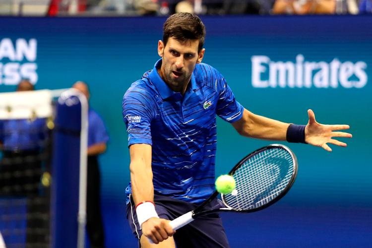 Novak Djokovic har en imponerende statistik i US Open, og den 32-årige serber er favorit til at erobre en 17. grand slam-titel.
   Foto: Katharine Lotze/Ritzau Scanpix
