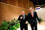 Tilbage i 2014 indgik Lars Løkke Rasmussen og Kristian Jensen en aftale, der reddede Løkke fra at blive væltet og sikrede Kristian Jensen større indflydelse. Foto: Miriam Dalsgaard/POLFOTO