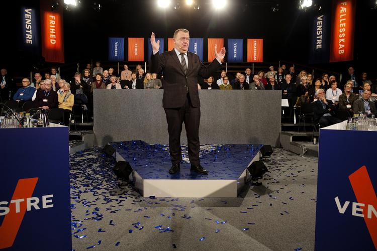 Lars Løkke Rasmussen håber på at få opbakning på et kommende landsmøde i Venstre til at fortsætte som formand. (arkiv)
   Foto: Martin Lehmann/POLFOTO