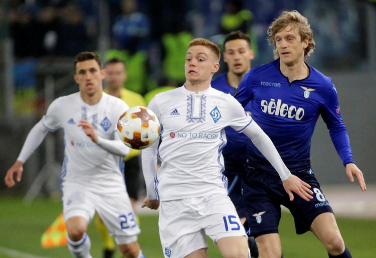 21-årige Viktor Tsyhankov har scoret 35 mål i 82 ligakampe for Dinamo Kijev. Foto: Max Rossi/Ritzau Scanpix