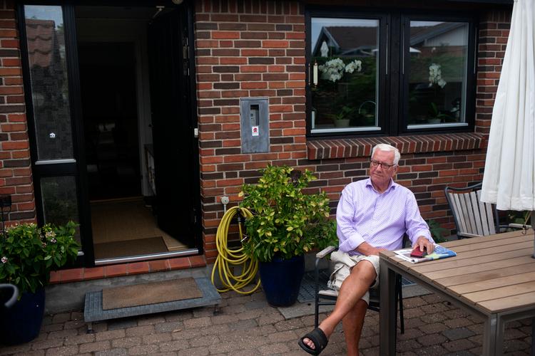 Dilemma Per Øberg har snart ikke råd til at bo i sit hus, selv om han har betydelig friværdi. Foto: Mikkel Hørlyck/POLFOTO