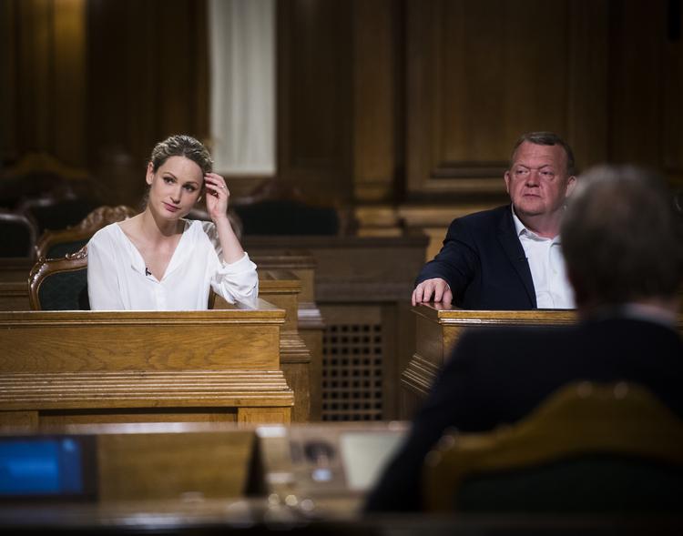 Lars Løkke Rasmussen og Pernille Skipper.  Foto: Jonas Olufson