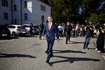 Kristian Jensen stillede modsat Lars Løkke op og svarede på spørgsmål efter de dramatiske møder, der endte med, at begge trækker sig fra toppen af partiet. Foto: Jacob Ehrbahn/POLFOTO