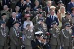 Veteraner og andre officielle gæster følger her mindesceremonien i Warszawa. Søndag var det 80 år siden, at Nazityskland invaderede Polen og satte Anden Verdenskrig i gang.
   Foto: Agencja Gazeta/Ritzau Scanpix
