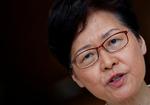 Efter tre måneder med protester giver Hongkongs leder, Carrie Lam, sig nu på et afgørende punkt. Foto: Kai Pfaffenbach/Ritzau Scanpix