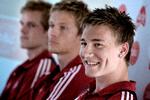  Nicklas Bendtners karriere tog fart i sommeren 2006, hvor han først blev U21-landsholdsspiller og siden A-landsholdsspiller efter en uhyre stærk sæson på engelske Arsenals reservehold.  I 2004 var Bendtner som 16-årig skiftet fra FC København-moderklubben K.B. til Arsenal.  Foto: Thomas Wilmann/POLFOTO