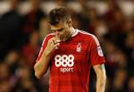 I april 2016 blev Nicklas Bendtners kontrakt med Wolfsburg revet i stykker. Der gik fem måneder, før han havde fundet en ny klub – Nottingham Forest i den næstbedste engelske række. Men heller ikke Nottingham blev lykken for Bendtner.  Foto: John Sibley/Ritzau Scanpix