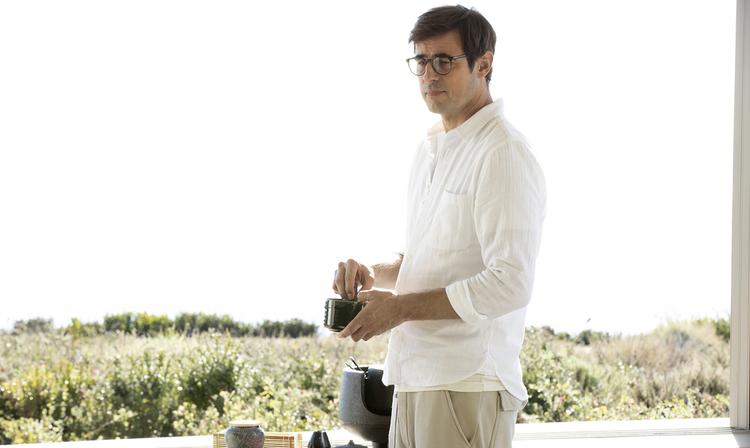 Danske Claes Bang spiller rollen som Hollywood-stjernen Sasha Mann,  som overdriver sin method  acting.  Foto: HBO Nordic