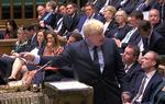 Brexit: Boris Johnson har mistet sit spinkle flertal i det britiske underhus tirsdag. (AFP foto)
   Foto: -/Ritzau Scanpix