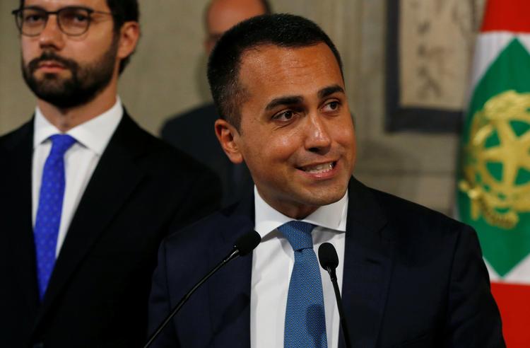 Femstjernebevægelsens leder Luigi di Maio. Foto: Ciro De Luca/Ritzau Scanpix