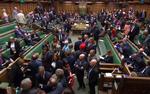  Bølgerne går højt i det britiske parlament.  Foto: -/Ritzau Scanpix