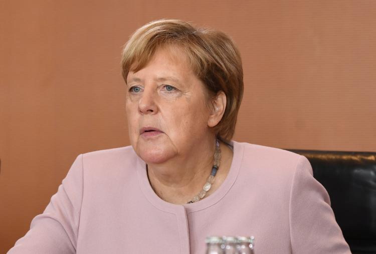 Tysklands kansler Angela Merkel ved regeringens ugentlige møde i Berlin 28. august 2019.
Foto: REUTERS/Annegret Hilse/File Photo
   Foto: Annegret Hilse/Ritzau Scanpix